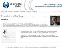 Tablet Screenshot of knowledgewebllc.com
